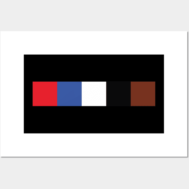 Mario Color Bar Wall Art by nerdprince